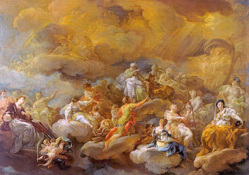 Corrado Giaquinto Saints in Glory  S china oil painting image
